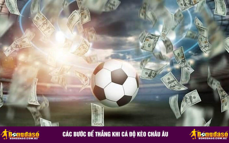 Các bước để thắng khi cá độ kèo châu Âu