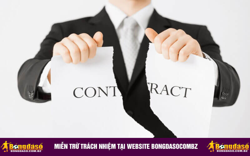 Miễn trừ trách nhiệm tại website bongdasocombz