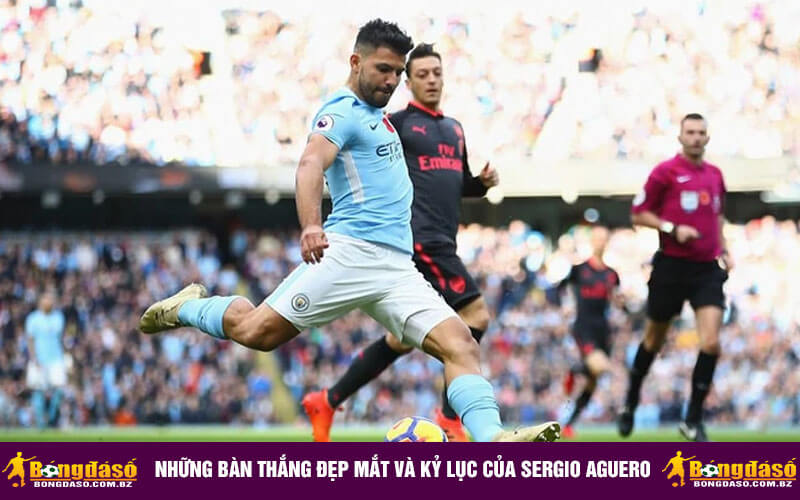 Những bàn thắng đẹp mắt và kỷ lục của Sergio Aguero